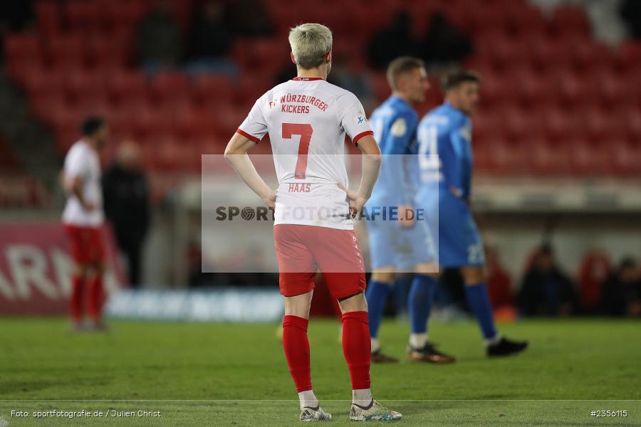 Thomas Haas, AKON Arena, Würzburg, 28.03.2023, sport, action, Fussball, BFV, BFV-Verbandspokal Halbfinale, FVI, FWK, FV Illertissen, FC Würzburger Kickers - Bild-ID: 2356115