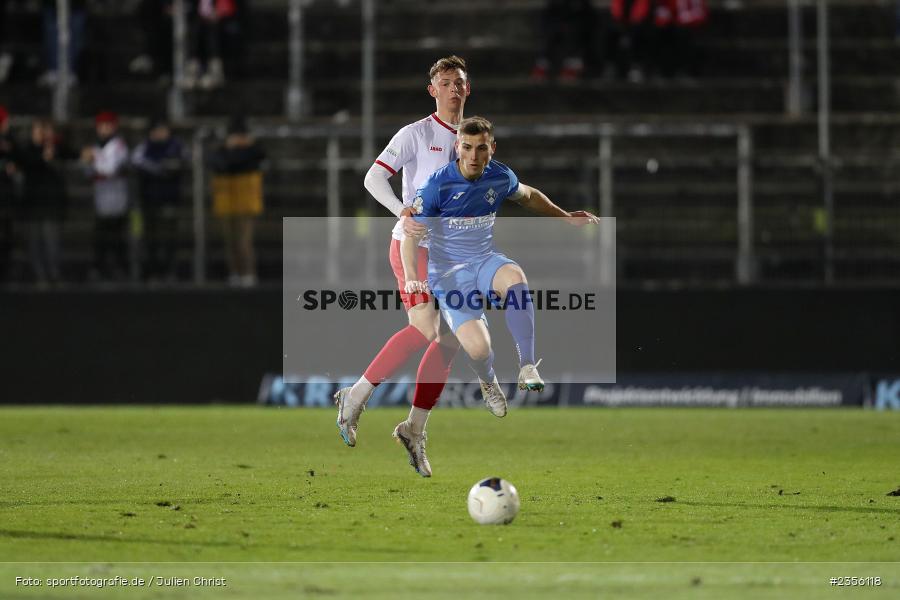 Alexander Kopf, AKON Arena, Würzburg, 28.03.2023, sport, action, Fussball, BFV, BFV-Verbandspokal Halbfinale, FVI, FWK, FV Illertissen, FC Würzburger Kickers - Bild-ID: 2356118
