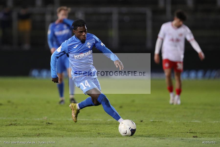 Jannik Ikendo Wanner, AKON Arena, Würzburg, 28.03.2023, sport, action, Fussball, BFV, BFV-Verbandspokal Halbfinale, FVI, FWK, FV Illertissen, FC Würzburger Kickers - Bild-ID: 2356132