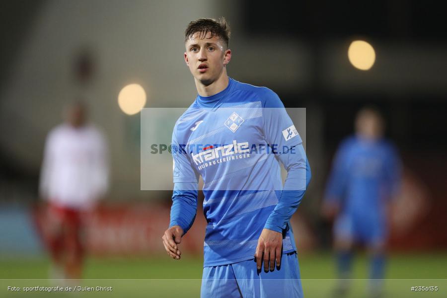 Nico Fundel, AKON Arena, Würzburg, 28.03.2023, sport, action, Fussball, BFV, BFV-Verbandspokal Halbfinale, FVI, FWK, FV Illertissen, FC Würzburger Kickers - Bild-ID: 2356135