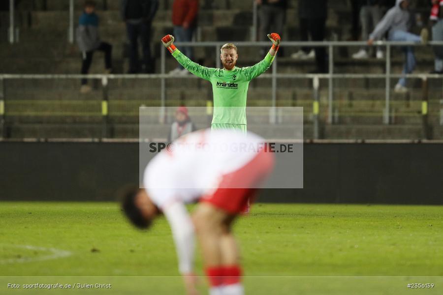 Felix Thiel, AKON Arena, Würzburg, 28.03.2023, sport, action, Fussball, BFV, BFV-Verbandspokal Halbfinale, FVI, FWK, FV Illertissen, FC Würzburger Kickers - Bild-ID: 2356139