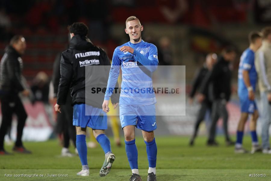 Yannik Egle, AKON Arena, Würzburg, 28.03.2023, sport, action, Fussball, BFV, BFV-Verbandspokal Halbfinale, FVI, FWK, FV Illertissen, FC Würzburger Kickers - Bild-ID: 2356150