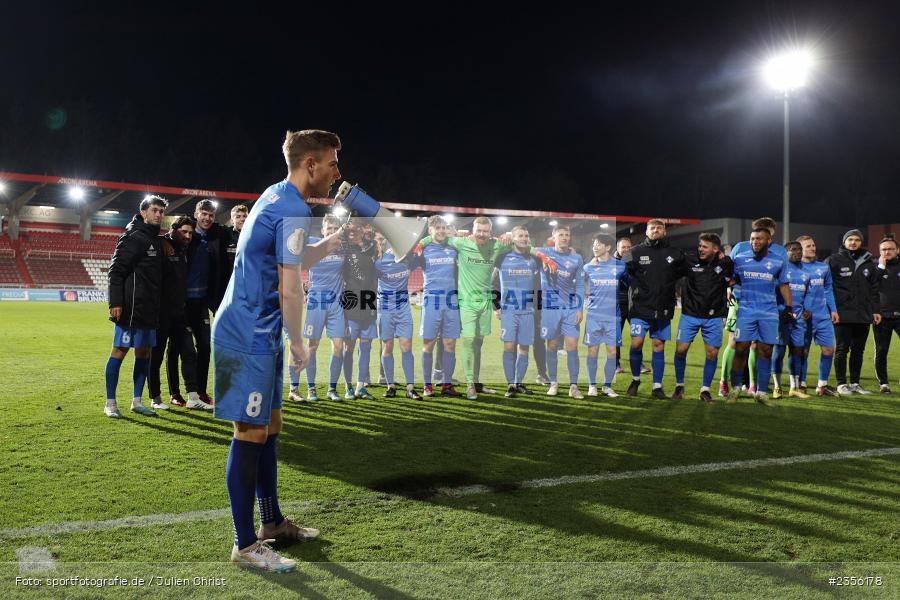 Team, Alexander Kopf, AKON Arena, Würzburg, 29.03.2023, sport, action, Fussball, BFV, BFV-Verbandspokal Halbfinale, FVI, FWK, FV Illertissen, FC Würzburger Kickers - Bild-ID: 2356178
