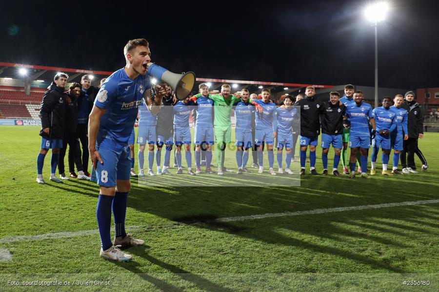 Team, Alexander Kopf, AKON Arena, Würzburg, 29.03.2023, sport, action, Fussball, BFV, BFV-Verbandspokal Halbfinale, FVI, FWK, FV Illertissen, FC Würzburger Kickers - Bild-ID: 2356180