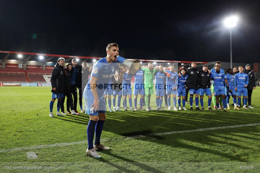 Team, Alexander Kopf, AKON Arena, Würzburg, 29.03.2023, sport, action, Fussball, BFV, BFV-Verbandspokal Halbfinale, FVI, FWK, FV Illertissen, FC Würzburger Kickers - Bild-ID: 2356181