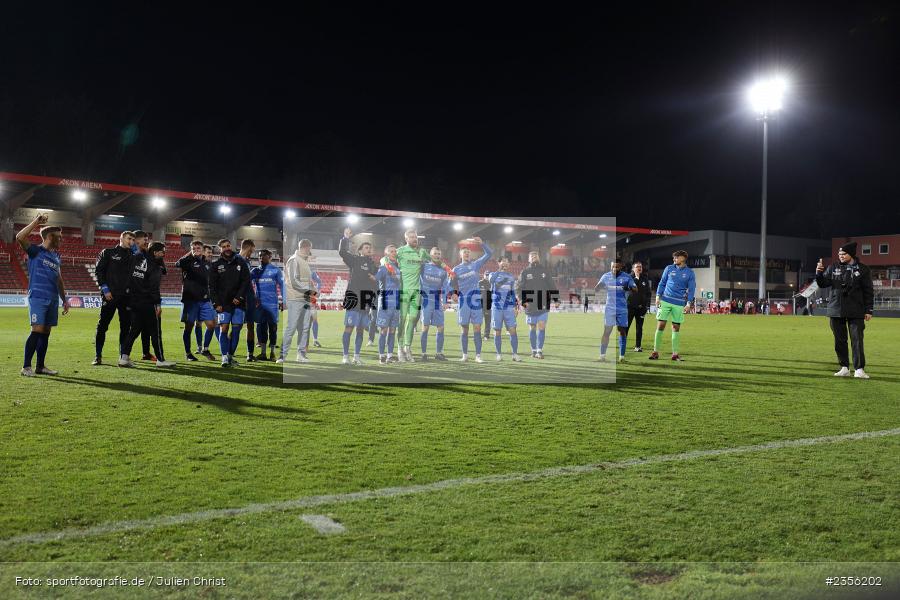 Team, AKON Arena, Würzburg, 29.03.2023, sport, action, Fussball, BFV, BFV-Verbandspokal Halbfinale, FVI, FWK, FV Illertissen, FC Würzburger Kickers - Bild-ID: 2356202