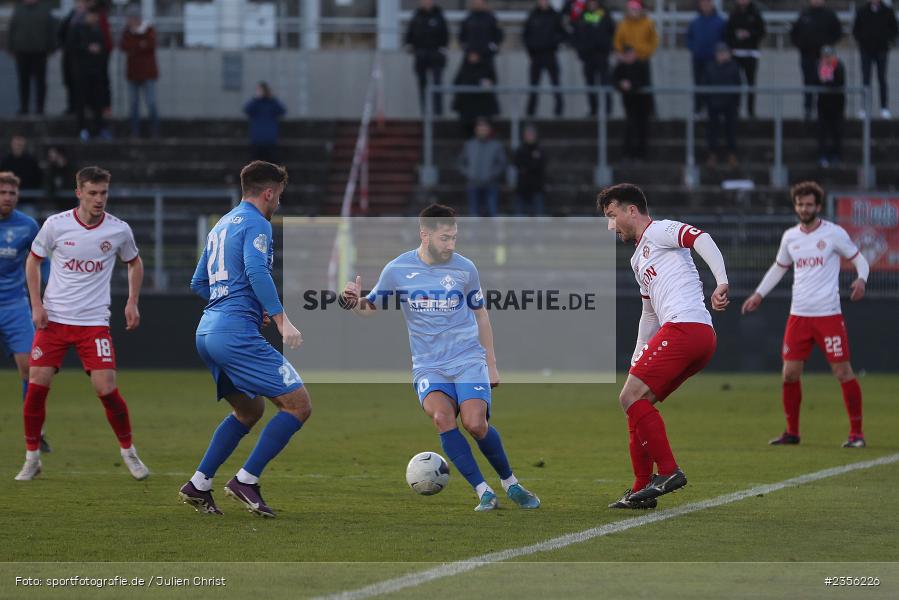 Gökalp Kilic, AKON Arena, Würzburg, 29.03.2023, sport, action, Fussball, BFV, BFV-Verbandspokal Halbfinale, FVI, FWK, FV Illertissen, FC Würzburger Kickers - Bild-ID: 2356226