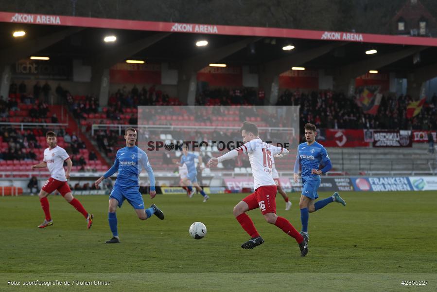 Peter Kurzweg, AKON Arena, Würzburg, 29.03.2023, sport, action, Fussball, BFV, BFV-Verbandspokal Halbfinale, FVI, FWK, FV Illertissen, FC Würzburger Kickers - Bild-ID: 2356227