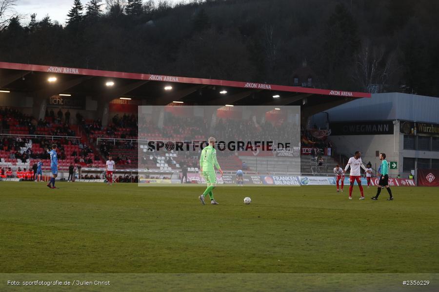 Felix Thiel, AKON Arena, Würzburg, 29.03.2023, sport, action, Fussball, BFV, BFV-Verbandspokal Halbfinale, FVI, FWK, FV Illertissen, FC Würzburger Kickers - Bild-ID: 2356229