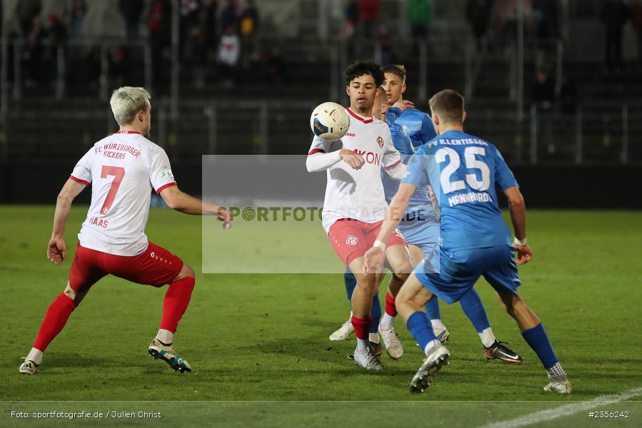 Andre Leipold, AKON Arena, Würzburg, 29.03.2023, sport, action, Fussball, BFV, BFV-Verbandspokal Halbfinale, FVI, FWK, FV Illertissen, FC Würzburger Kickers - Bild-ID: 2356242
