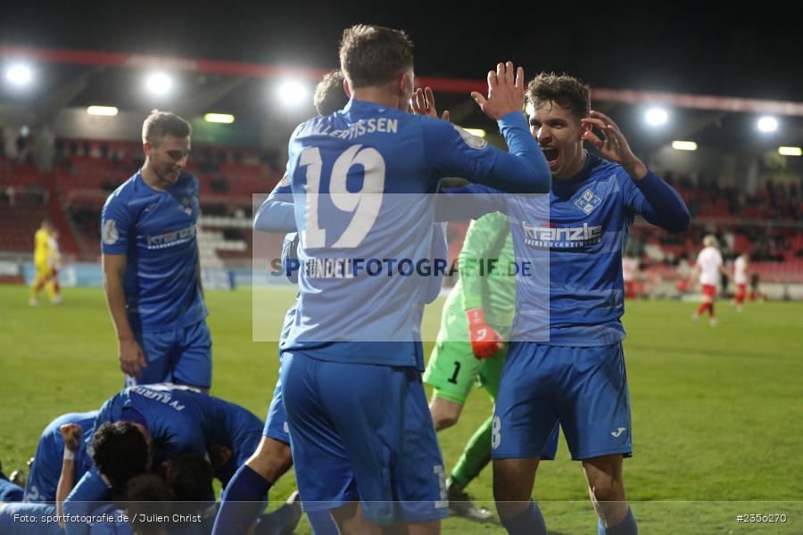 AKON Arena, Würzburg, 29.03.2023, sport, action, Fussball, BFV, BFV-Verbandspokal Halbfinale, FVI, FWK, FV Illertissen, FC Würzburger Kickers - Bild-ID: 2356270