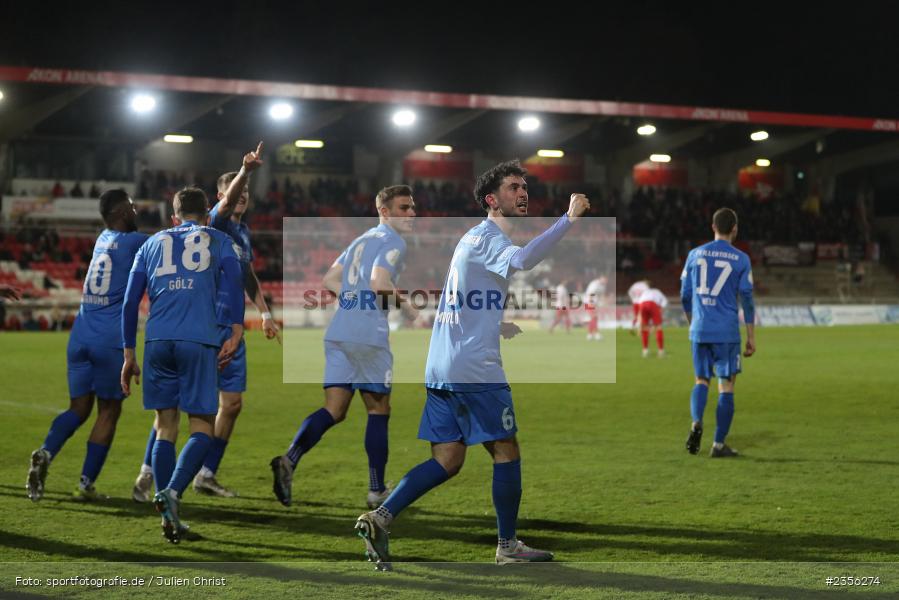 Fabio Maiolo, AKON Arena, Würzburg, 29.03.2023, sport, action, Fussball, BFV, BFV-Verbandspokal Halbfinale, FVI, FWK, FV Illertissen, FC Würzburger Kickers - Bild-ID: 2356274