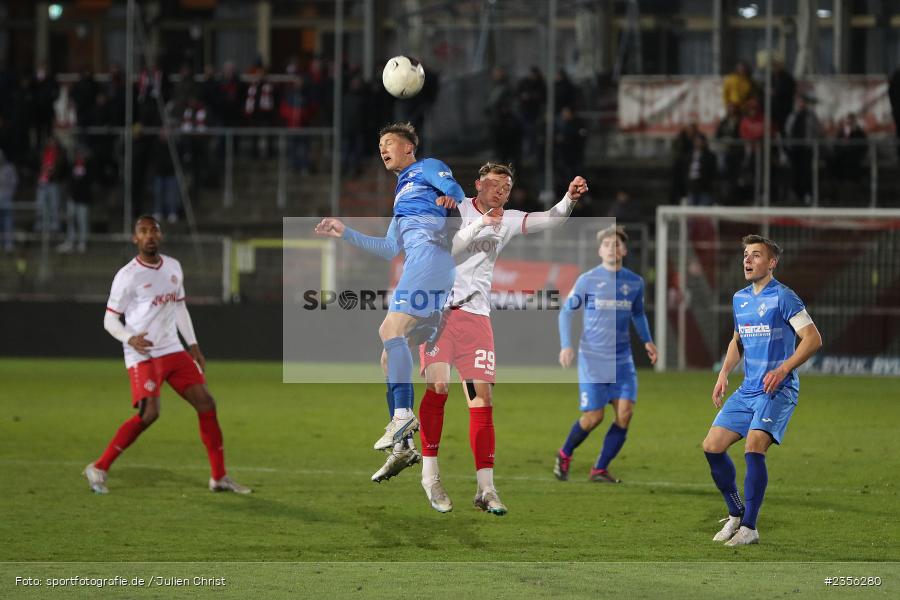 Franz Helmer, AKON Arena, Würzburg, 29.03.2023, sport, action, Fussball, BFV, BFV-Verbandspokal Halbfinale, FVI, FWK, FV Illertissen, FC Würzburger Kickers - Bild-ID: 2356280