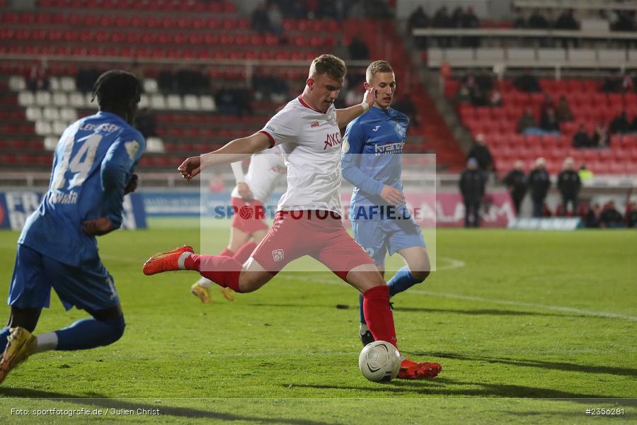 Felix Göttlicher, AKON Arena, Würzburg, 29.03.2023, sport, action, Fussball, BFV, BFV-Verbandspokal Halbfinale, FVI, FWK, FV Illertissen, FC Würzburger Kickers - Bild-ID: 2356281