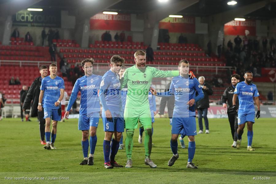 Felix Thiel, AKON Arena, Würzburg, 29.03.2023, sport, action, Fussball, BFV, BFV-Verbandspokal Halbfinale, FVI, FWK, FV Illertissen, FC Würzburger Kickers - Bild-ID: 2356286