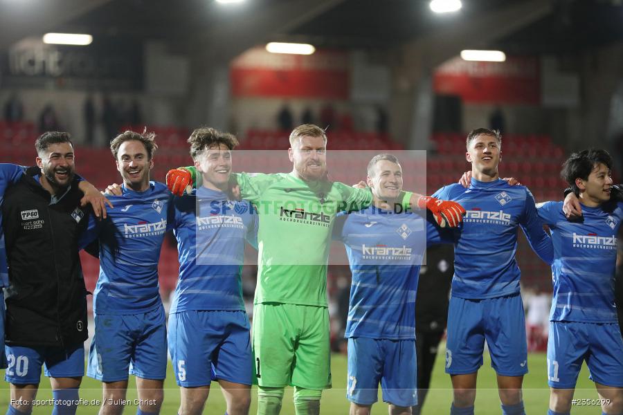 AKON Arena, Würzburg, 29.03.2023, sport, action, Fussball, BFV, BFV-Verbandspokal Halbfinale, FVI, FWK, FV Illertissen, FC Würzburger Kickers - Bild-ID: 2356299