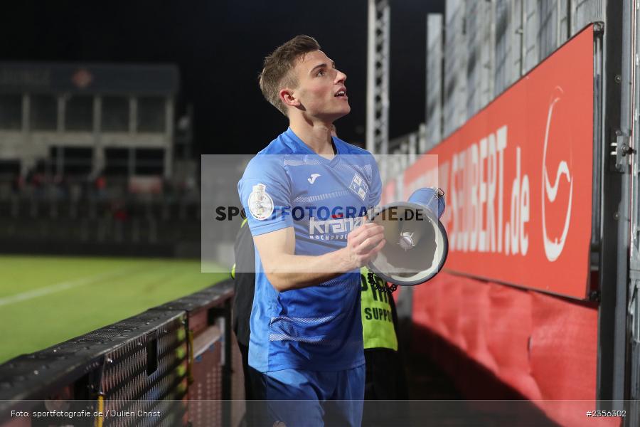 Alexander Kopf, AKON Arena, Würzburg, 29.03.2023, sport, action, Fussball, BFV, BFV-Verbandspokal Halbfinale, FVI, FWK, FV Illertissen, FC Würzburger Kickers - Bild-ID: 2356302