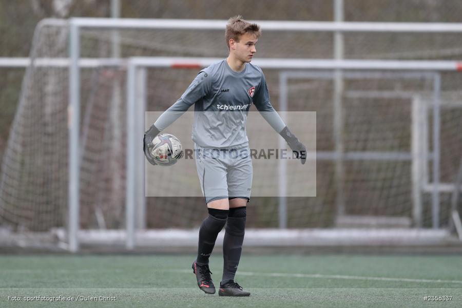Leon Walch, AKON Arena, Würzburg, 29.03.2023, sport, action, Fussball, BFV, U19 Bayernliga, SQF, FWK, SG QUELLE Fürth, FC Würzburger Kickers - Bild-ID: 2356337