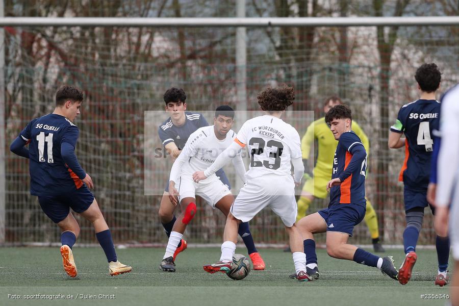 Geremi Perera, AKON Arena, Würzburg, 29.03.2023, sport, action, Fussball, BFV, U19 Bayernliga, SQF, FWK, SG QUELLE Fürth, FC Würzburger Kickers - Bild-ID: 2356346