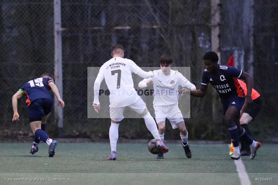 Luca Forster, AKON Arena, Würzburg, 29.03.2023, sport, action, Fussball, BFV, U19 Bayernliga, SQF, FWK, SG QUELLE Fürth, FC Würzburger Kickers - Bild-ID: 2356415