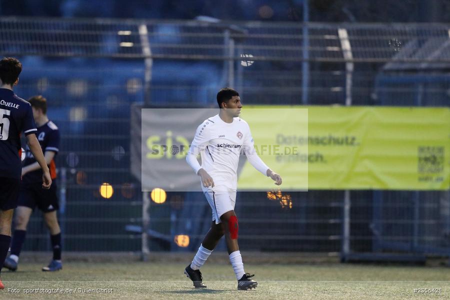 Geremi Perera, AKON Arena, Würzburg, 29.03.2023, sport, action, Fussball, BFV, U19 Bayernliga, SQF, FWK, SG QUELLE Fürth, FC Würzburger Kickers - Bild-ID: 2356421
