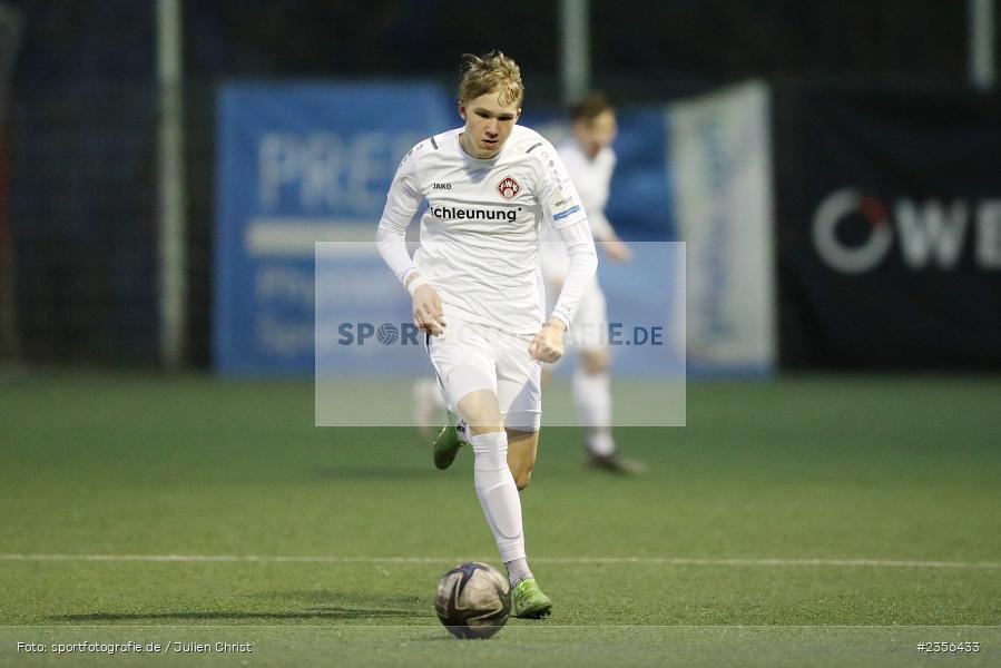 Luca Breunig, AKON Arena, Würzburg, 29.03.2023, sport, action, Fussball, BFV, U19 Bayernliga, SQF, FWK, SG QUELLE Fürth, FC Würzburger Kickers - Bild-ID: 2356433