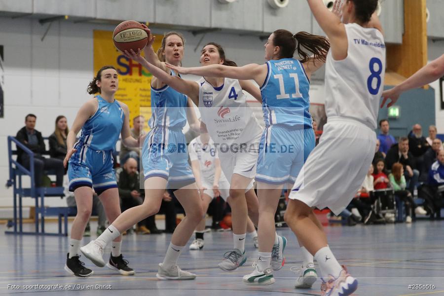 Eva Barthel, Hans-Wilhelm-Renkhoff-Halle, Marktheidenfeld, 01.04.2023, sport, action, DBB, Basketball, Regionalliga PlayOff Finale, MUB, TVM, München Basket, TV Marktheidenfeld - Bild-ID: 2356516