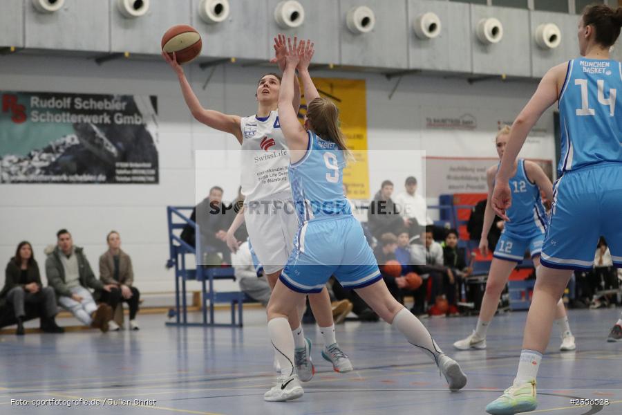 Eva Barthel, Hans-Wilhelm-Renkhoff-Halle, Marktheidenfeld, 01.04.2023, sport, action, DBB, Basketball, Regionalliga PlayOff Finale, MUB, TVM, München Basket, TV Marktheidenfeld - Bild-ID: 2356528