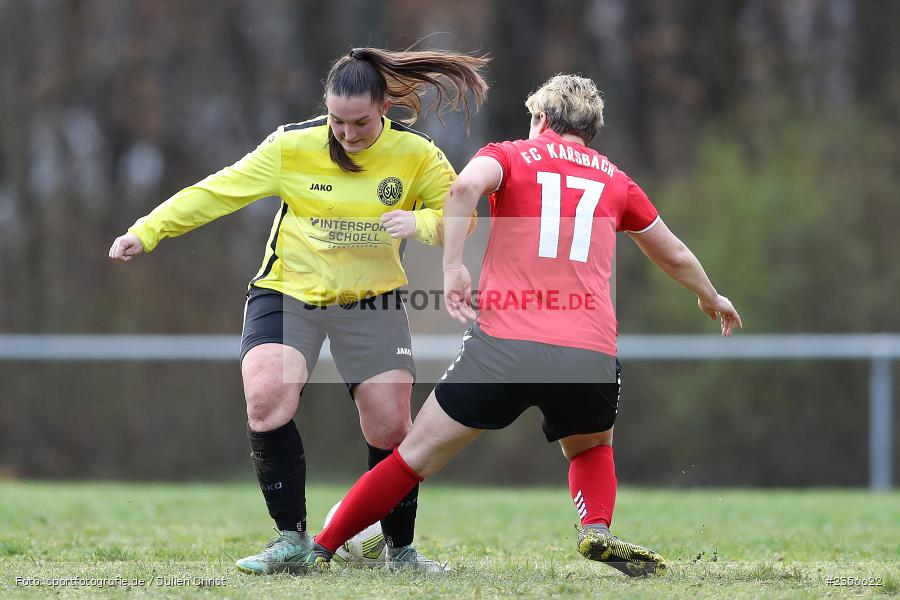 Natalie Rössler, Sportgelände, Karsbach, 01.04.2023, sport, action, BFV, Fussball, Landesliga Nord, SVW, FCK, SV 67 Weinberg II, FC Karsbach - Bild-ID: 2356622