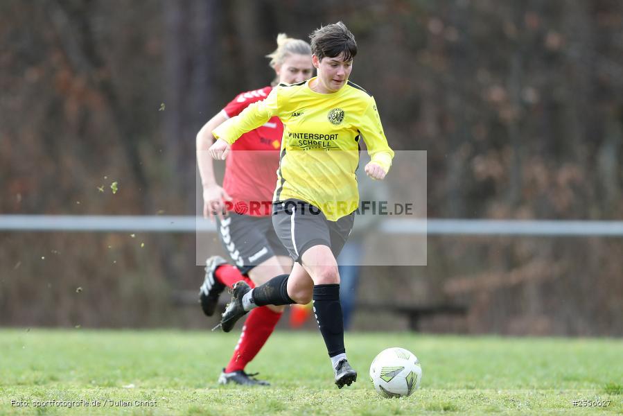 Pauline Wünsch, Sportgelände, Karsbach, 01.04.2023, sport, action, BFV, Fussball, Landesliga Nord, SVW, FCK, SV 67 Weinberg II, FC Karsbach - Bild-ID: 2356627