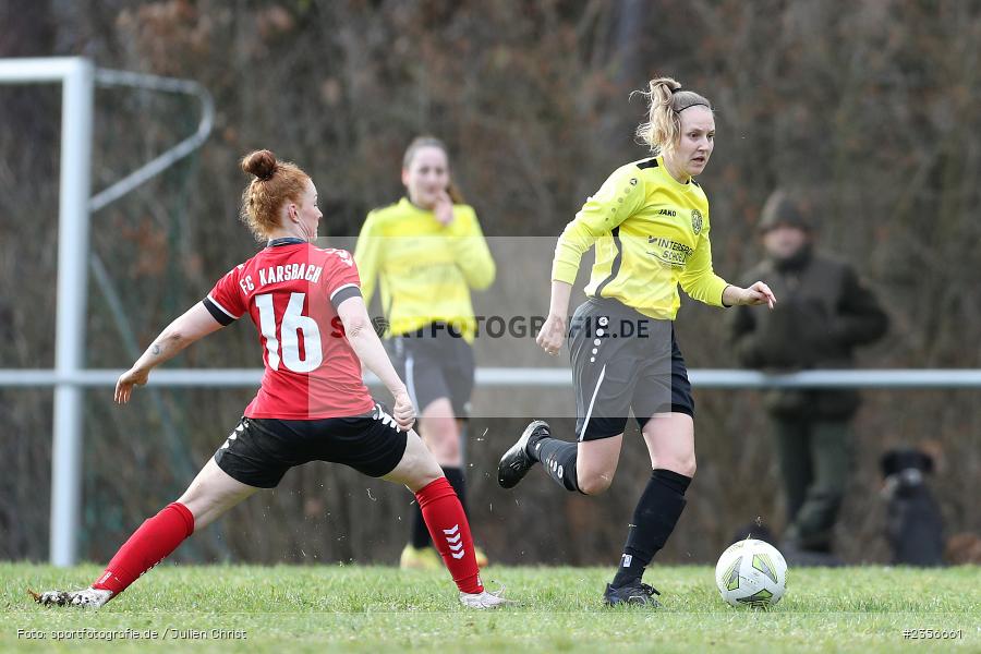 Linda Rabe, Sportgelände, Karsbach, 01.04.2023, sport, action, BFV, Fussball, Landesliga Nord, SVW, FCK, SV 67 Weinberg II, FC Karsbach - Bild-ID: 2356661