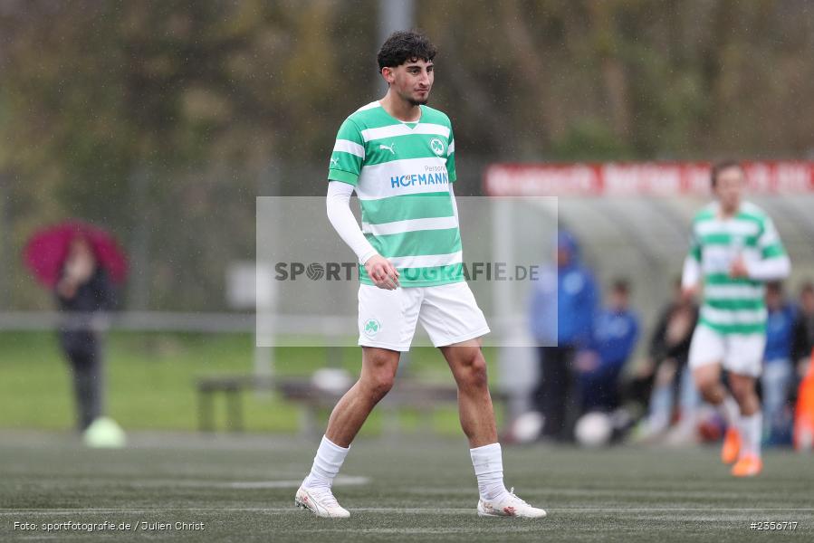 Alihan Adigüzel, Sepp-Endres-Sportanlage, Würzburg, 02.04.2023, sport, action, BFV, Fussball, U19 Bayernliga, SGF, FV04, SpVgg Greuther Fürth, Würzburger FV 04 - Bild-ID: 2356717