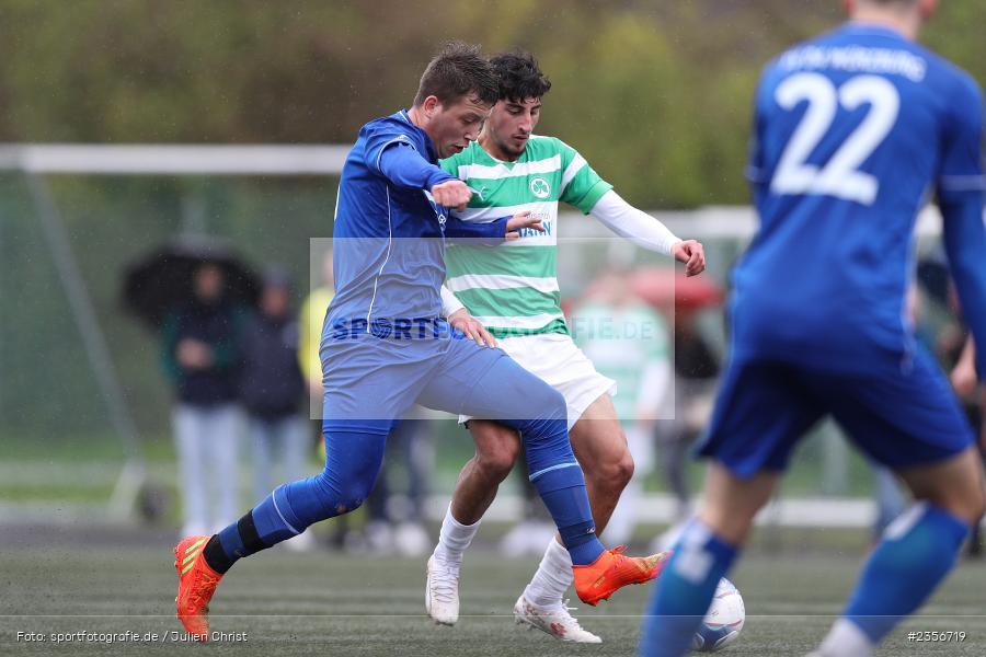 Alihan Adigüzel, Sepp-Endres-Sportanlage, Würzburg, 02.04.2023, sport, action, BFV, Fussball, U19 Bayernliga, SGF, FV04, SpVgg Greuther Fürth, Würzburger FV 04 - Bild-ID: 2356719