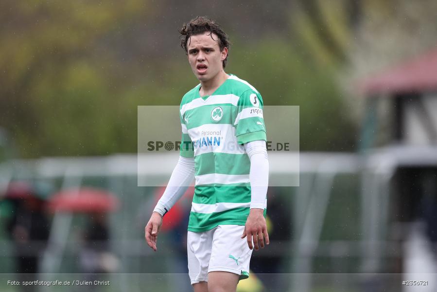 Marlon Fries, Sepp-Endres-Sportanlage, Würzburg, 02.04.2023, sport, action, BFV, Fussball, U19 Bayernliga, SGF, FV04, SpVgg Greuther Fürth, Würzburger FV 04 - Bild-ID: 2356721