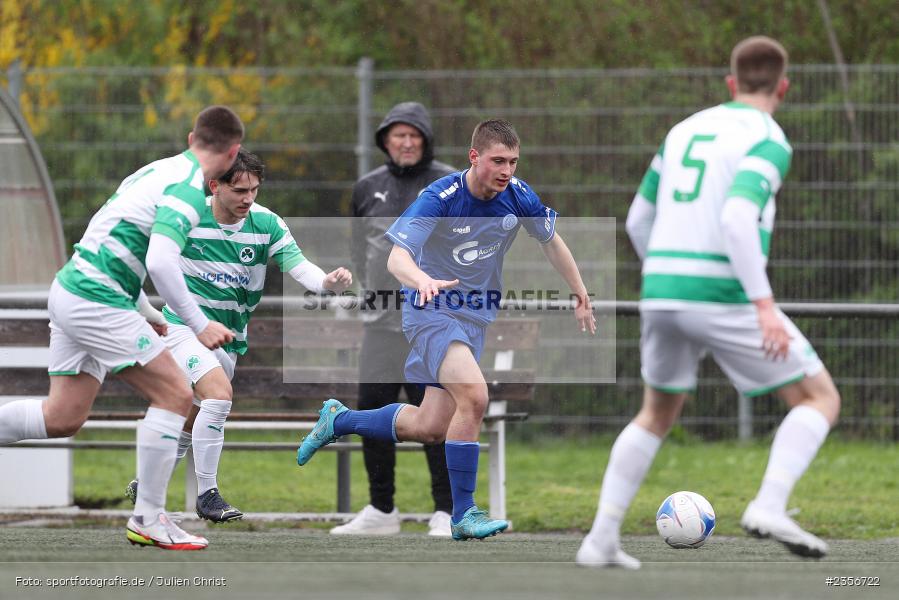 Lukas Geier, Sepp-Endres-Sportanlage, Würzburg, 02.04.2023, sport, action, BFV, Fussball, U19 Bayernliga, SGF, FV04, SpVgg Greuther Fürth, Würzburger FV 04 - Bild-ID: 2356722