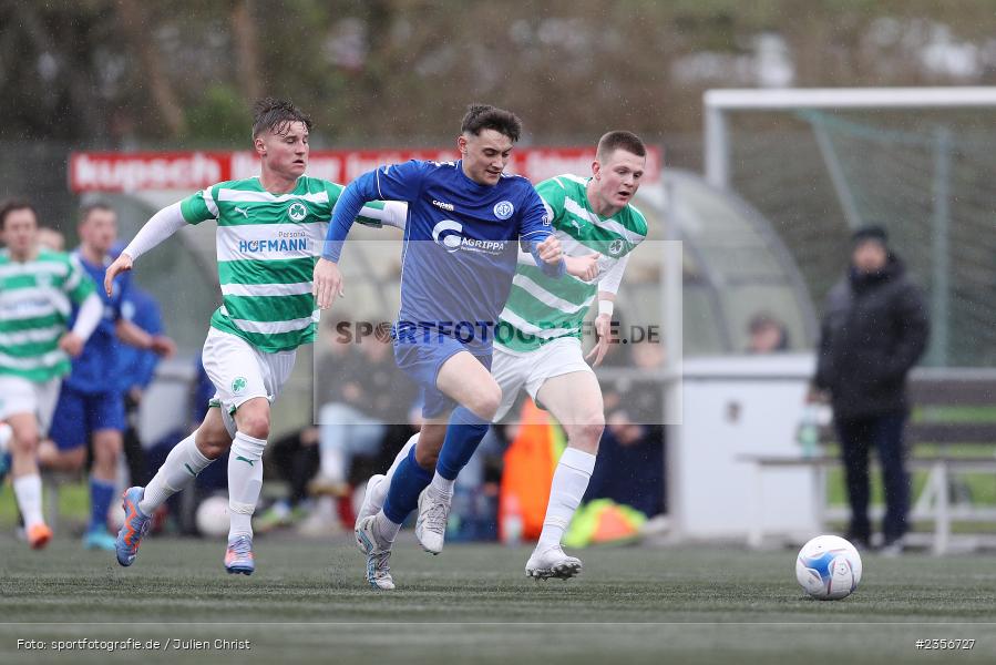 Fabio Hock, Sepp-Endres-Sportanlage, Würzburg, 02.04.2023, sport, action, BFV, Fussball, U19 Bayernliga, SGF, FV04, SpVgg Greuther Fürth, Würzburger FV 04 - Bild-ID: 2356727
