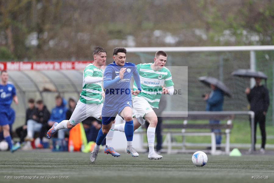 Fabio Hock, Sepp-Endres-Sportanlage, Würzburg, 02.04.2023, sport, action, BFV, Fussball, U19 Bayernliga, SGF, FV04, SpVgg Greuther Fürth, Würzburger FV 04 - Bild-ID: 2356728