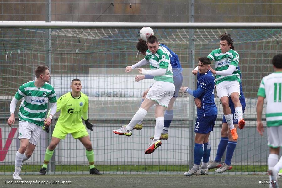 Richard Hauth, Sepp-Endres-Sportanlage, Würzburg, 02.04.2023, sport, action, BFV, Fussball, U19 Bayernliga, SGF, FV04, SpVgg Greuther Fürth, Würzburger FV 04 - Bild-ID: 2356735