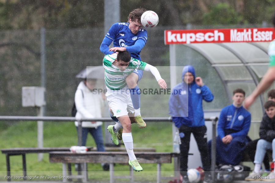 Marcel Mendyk, Sepp-Endres-Sportanlage, Würzburg, 02.04.2023, sport, action, BFV, Fussball, U19 Bayernliga, SGF, FV04, SpVgg Greuther Fürth, Würzburger FV 04 - Bild-ID: 2356738 Marcel Mendyk, Sepp-Endres-Sportanlage, Würzburg, 02.04.2023, sport, action, BFV, Fussball, U19 Bayernliga, SGF, FV04, SpVgg Greuther Fürth, Würzburger FV 04 - Bild-ID: 2356738