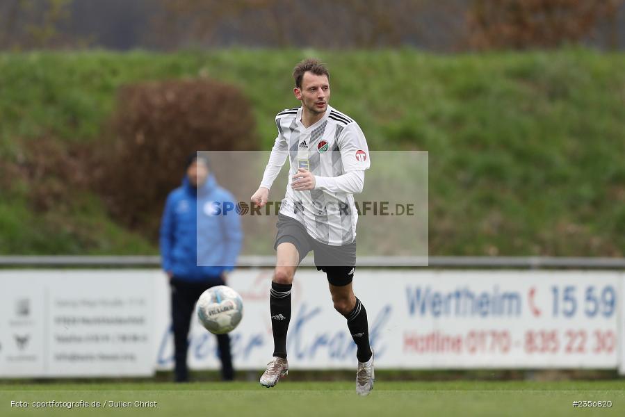 Jann Dworschak, Gassenhäuser, Wertheim, 02.04.2023, sport, action, bfv, Fussball, 25. Spieltag, BFV-Landesliga Odenwald, FVL, SVE, FV Lauda, SV Eintracht Nassig - Bild-ID: 2356820