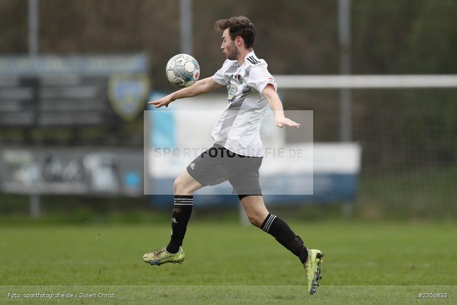 Moritz Stobbies, Gassenhäuser, Wertheim, 02.04.2023, sport, action, bfv, Fussball, 25. Spieltag, BFV-Landesliga Odenwald, FVL, SVE, FV Lauda, SV Eintracht Nassig - Bild-ID: 2356833 Moritz Stobbies, Gassenhäuser, Wertheim, 02.04.2023, sport, action, bfv, Fussball, 25. Spieltag, BFV-Landesliga Odenwald, FVL, SVE, FV Lauda, SV Eintracht Nassig - Bild-ID: 2356833