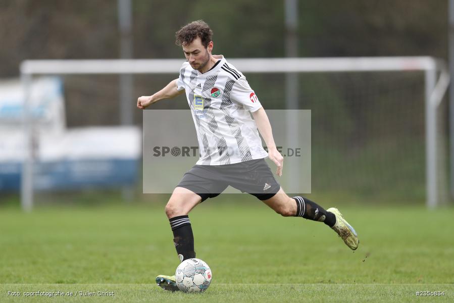 Moritz Stobbies, Gassenhäuser, Wertheim, 02.04.2023, sport, action, bfv, Fussball, 25. Spieltag, BFV-Landesliga Odenwald, FVL, SVE, FV Lauda, SV Eintracht Nassig - Bild-ID: 2356834 Moritz Stobbies, Gassenhäuser, Wertheim, 02.04.2023, sport, action, bfv, Fussball, 25. Spieltag, BFV-Landesliga Odenwald, FVL, SVE, FV Lauda, SV Eintracht Nassig - Bild-ID: 2356834