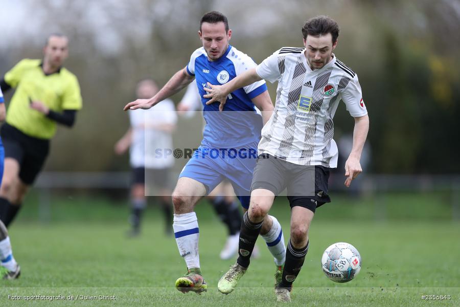 Moritz Stobbies, Gassenhäuser, Wertheim, 02.04.2023, sport, action, bfv, Fussball, 25. Spieltag, BFV-Landesliga Odenwald, FVL, SVE, FV Lauda, SV Eintracht Nassig - Bild-ID: 2356843