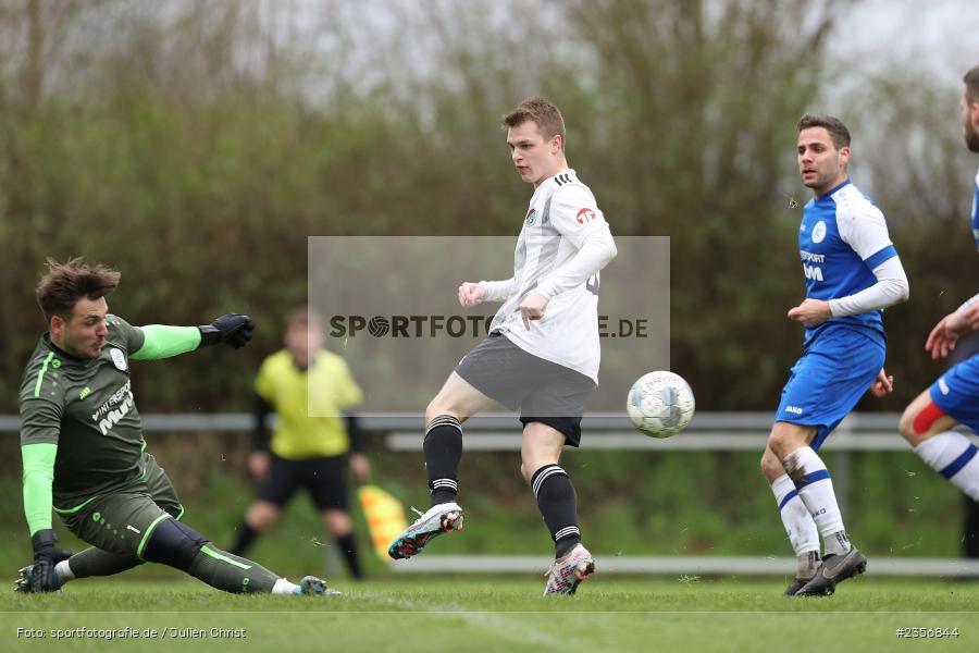 Luca Rohde, Gassenhäuser, Wertheim, 02.04.2023, sport, action, bfv, Fussball, 25. Spieltag, BFV-Landesliga Odenwald, FVL, SVE, FV Lauda, SV Eintracht Nassig - Bild-ID: 2356844