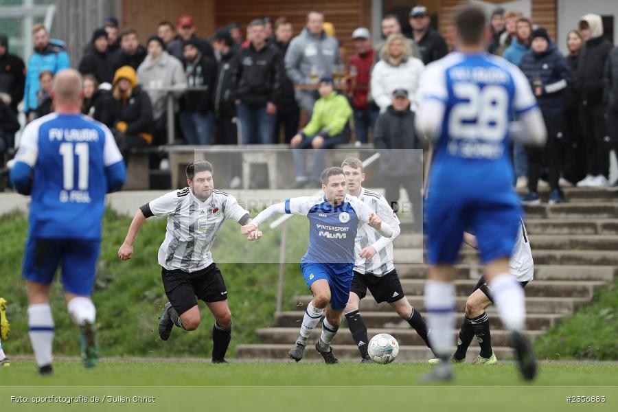 Rouven Schmidt, Gassenhäuser, Wertheim, 02.04.2023, sport, action, bfv, Fussball, 25. Spieltag, BFV-Landesliga Odenwald, FVL, SVE, FV Lauda, SV Eintracht Nassig - Bild-ID: 2356883