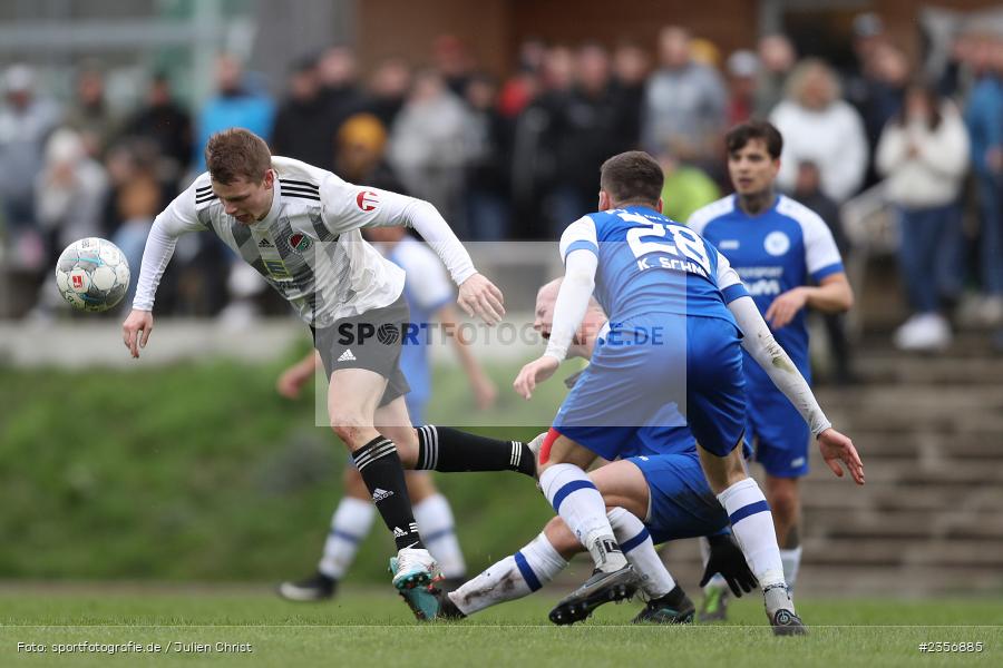 Luca Rohde, Gassenhäuser, Wertheim, 02.04.2023, sport, action, bfv, Fussball, 25. Spieltag, BFV-Landesliga Odenwald, FVL, SVE, FV Lauda, SV Eintracht Nassig - Bild-ID: 2356885