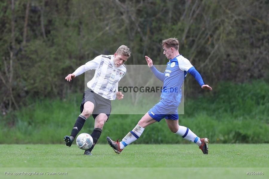 Benedikt Lang, Gassenhäuser, Wertheim, 02.04.2023, sport, action, bfv, Fussball, 25. Spieltag, BFV-Landesliga Odenwald, FVL, SVE, FV Lauda, SV Eintracht Nassig - Bild-ID: 2356886