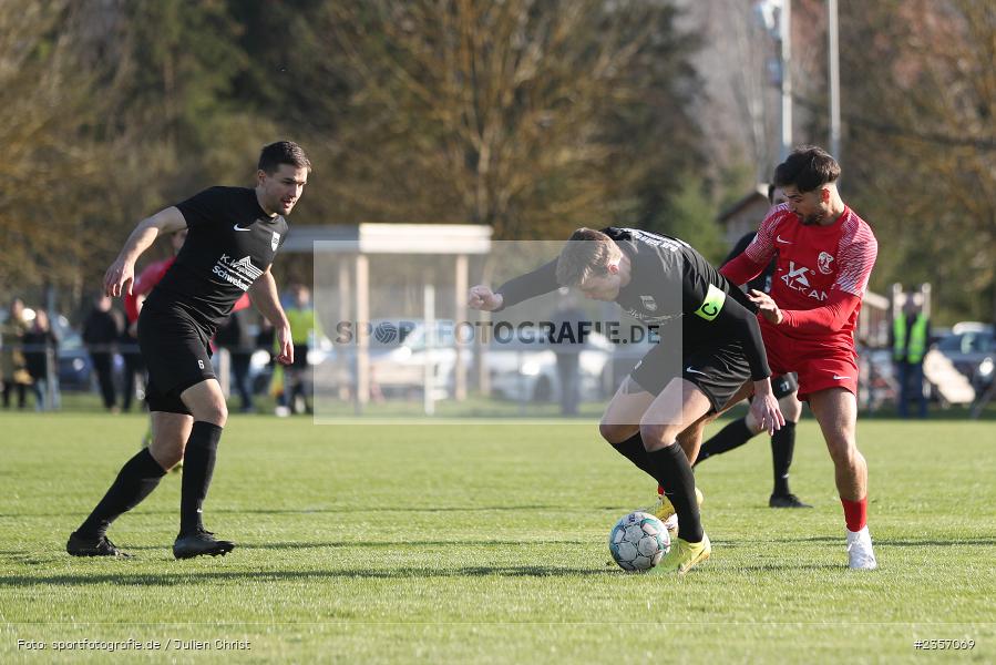 Yannick Deibl, Sportgelände, Schwebenried, 05.04.2023, sport, action, BFV, Fussball, 30. Spieltag, Landesliga Nordwest, VAT, DJK, SV Vatan Spor Aschaffenburg, DJK Schwebenried/Schwemmelsbach - Bild-ID: 2357069