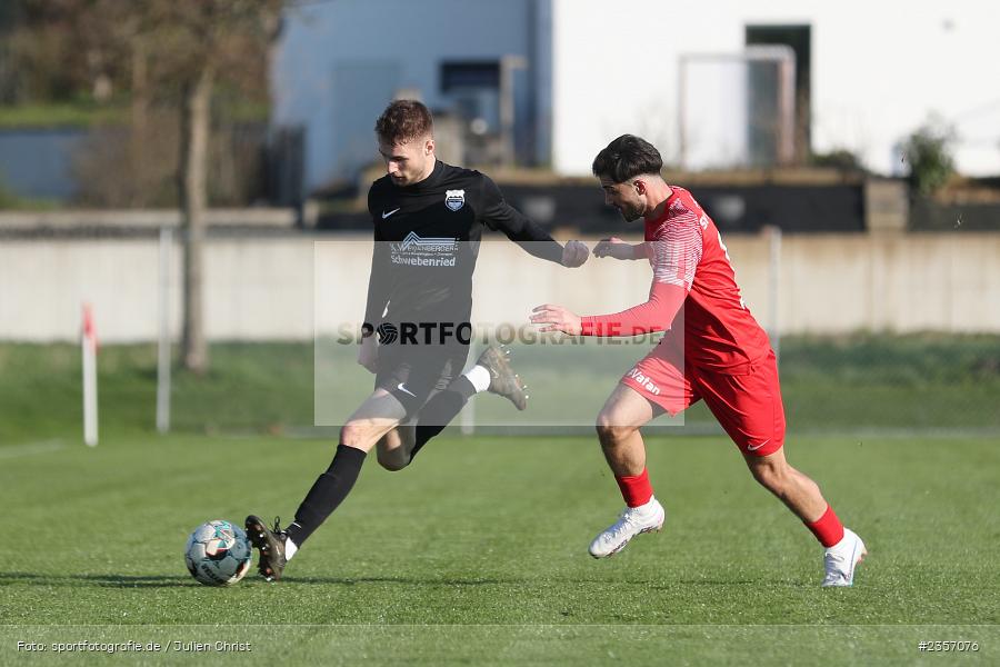 Marc Müller, Sportgelände, Schwebenried, 05.04.2023, sport, action, BFV, Fussball, 30. Spieltag, Landesliga Nordwest, VAT, DJK, SV Vatan Spor Aschaffenburg, DJK Schwebenried/Schwemmelsbach - Bild-ID: 2357076