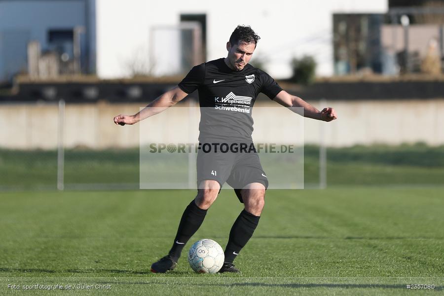 Fabian Lichtlein, Sportgelände, Schwebenried, 05.04.2023, sport, action, BFV, Fussball, 30. Spieltag, Landesliga Nordwest, VAT, DJK, SV Vatan Spor Aschaffenburg, DJK Schwebenried/Schwemmelsbach - Bild-ID: 2357080